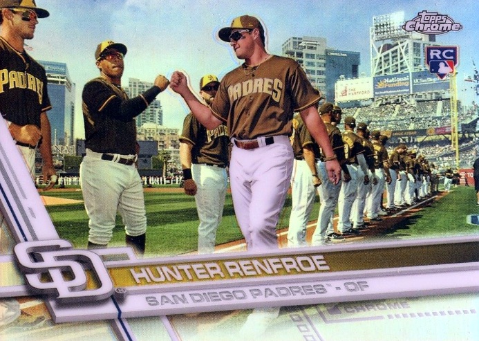  2017 Topps Chrome Freshman Flash #FF-2 Hunter Renfroe