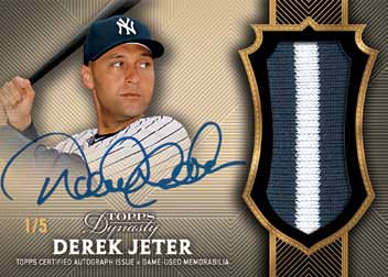 Andy Pettitte 2017 Topps Dynasty 4-color Game Used Jersey Auto