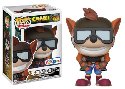 crash bandicoot pop figure