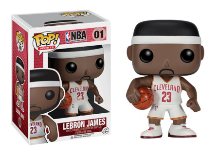 Buy the Funko Pop figurine of LeBron James (City Edition