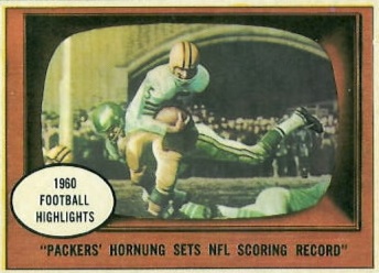 1959 Topps #82 Paul Hornung Green Bay Packers Football Card Nm