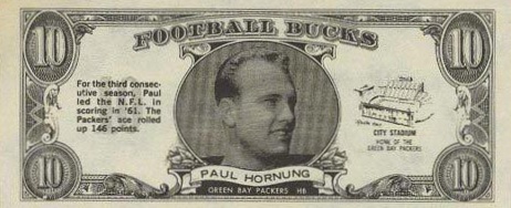 The NFLs Golden Boy: Paul Hornung – RetroCards