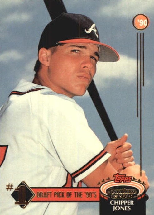 Top 7 Chipper Jones Rookie Card Investments – The Dugout - MoneyMade