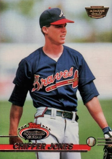 Best Chipper Jones rookie card & baseball card list