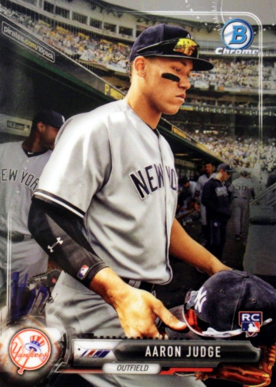 Aaron Judge Rookie Card Rankings: Top 10 Cards and Their Worth