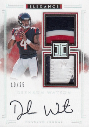 Most Valuable Deshaun Watson Rookie Card Rankings and Guide