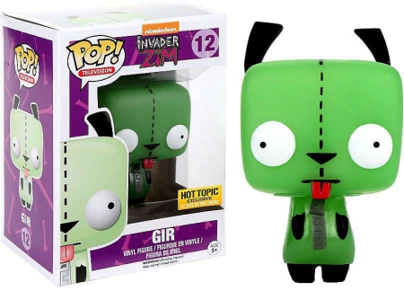 zim and gir on the pig funko pop