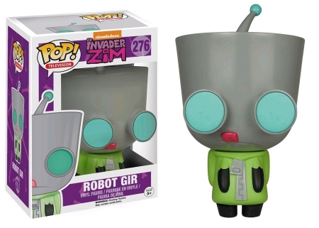 zim and gir on the pig funko pop