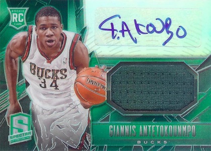 2013 PANINI PRESTIGE GIANNIS ANTETOKOUNMPO ROOKIE #175 BGS 9.5 GEM