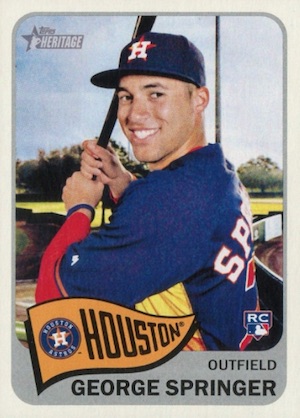 George Springer  George springer, Houston astros baseball, Baseball cards