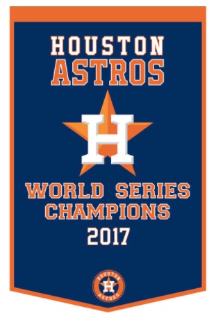 Houston Astros 2017 World Series Champions Orange - Depop