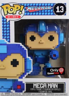 Funko Mega Man 8-Bit Pop! Vinyl Figure #13 GameStop Exclusive