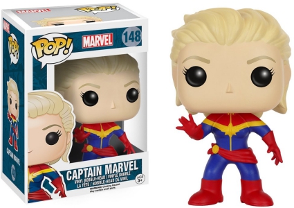 captain marvel funko pop 425