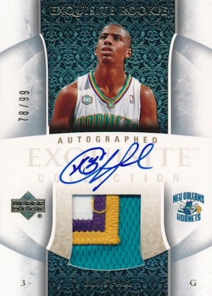 2005 Upper Deck Exquisite Collection Rookie Patch Autograph (RPA