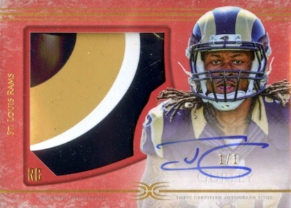 todd gurley jersey card