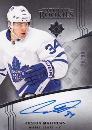 auston matthews nhl rookie card