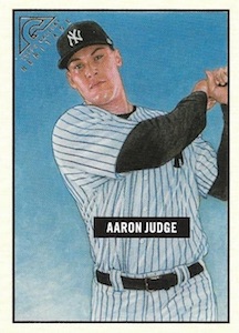  2017 Topps Gallery Baseball #117 Aaron Judge Rookie