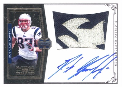 Gronk New England Patriots #87 with Super Bowl patch