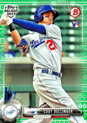 2017 Topps Heritage Cody Bellinger Rookie Baseball Trading Card TPTV