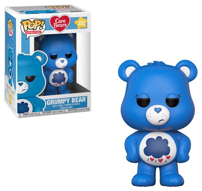 care bear flocked figures