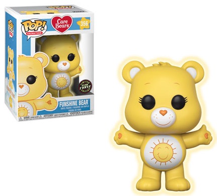 care bear flocked figures