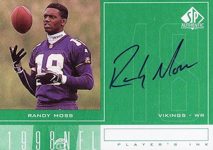 Randy Moss  PSA AutographFacts℠