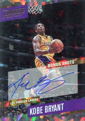 kobe bryant panini card