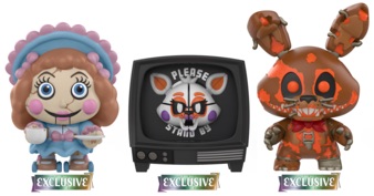 funko mystery minis fnaf twisted ones