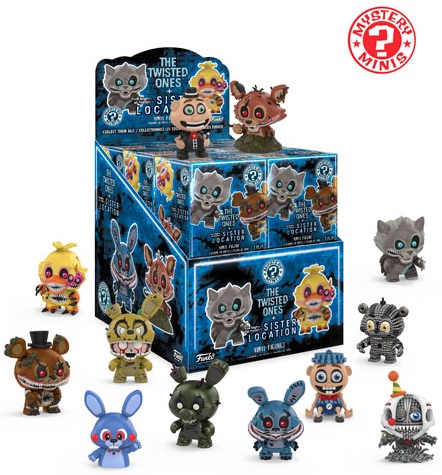 five nights at freddy's glow in the dark mystery minis