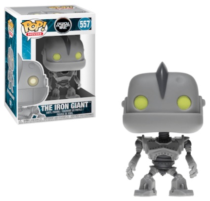 funko pop iron giant with car