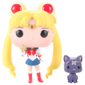 Sailor Moon With Moon Stick & Luna Funko POP! Special Edition