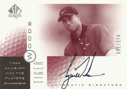 Top Tiger Woods Golf Cards, Rookie Cards, Autographs, Gallery, Details