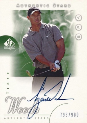 Top Tiger Woods Golf Cards, Rookie Cards, Autographs, Gallery, Details