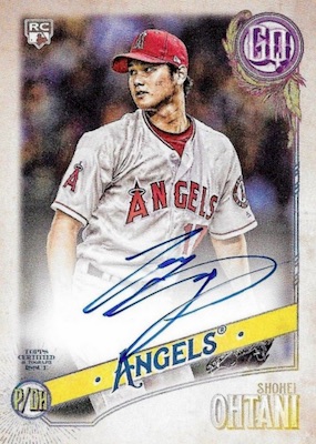 Shohei Ohtani 2018 Topps An International Affair Rookie Card #IA