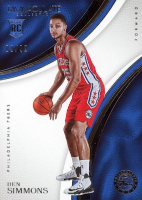  Ben Simmons 2016-17 Donruss Rookie Card Philadelphia 76ers RC :  Sports & Outdoors