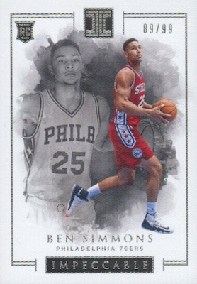  Ben Simmons 2016-17 Donruss Rookie Card Philadelphia 76ers RC :  Sports & Outdoors