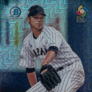 2018 Bowman Chrome Shohei Ohtani Kanji Autograph Mystery