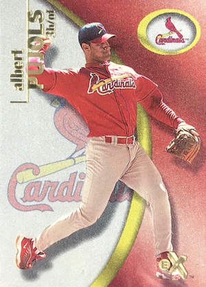 Albert Pujols Rookie 2001 Fleer Platinum #435, Cardinals, 3X MVP, ROY