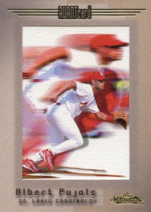 Albert Pujols St. Louis Cardinals 2001 Donruss The Rookies # R97 Rookie Card