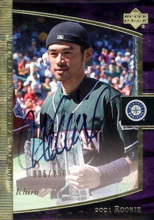 Ichiro Suzuki Rookie Season Game Used 2001 Seattle Mariners Jersey