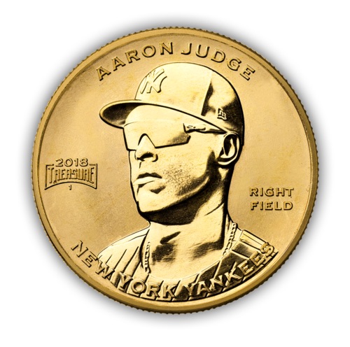 2018 Baseball Treasure MLB Coins