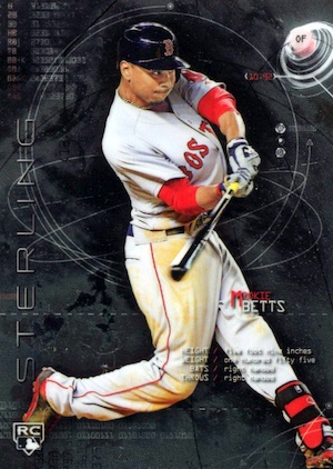 2014 Bowman Prospects #BP109 Mookie Betts Pre-Rookie Baseball Card - 1st  Bowman Card