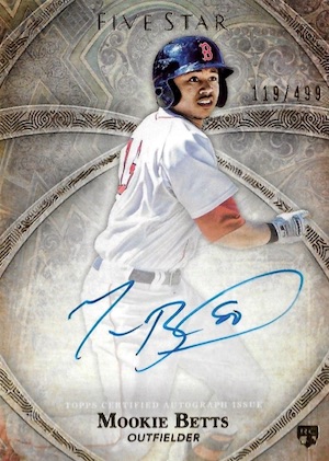 card mookie betts signature