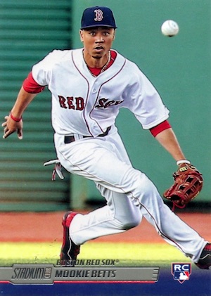 Mookie Betts / Boston Red Sox RC / Rookie Replay 2014 / Generation