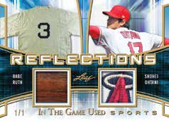 Mavin  HIDEO NOMO 2022 leaf IN THE GAME USED 1 case 10 box break