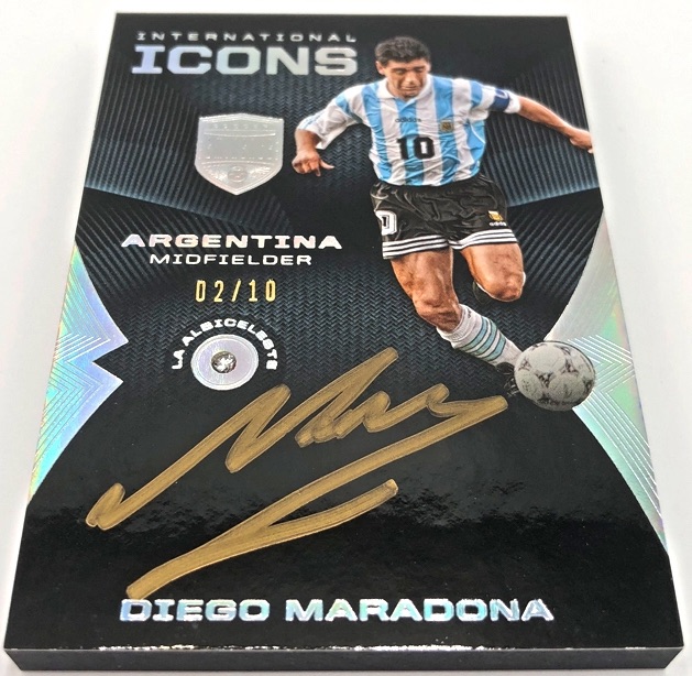 激安品2018 Panini Eminence Soccer DIEGO MARADONA 10シリ　直筆サインカード その他