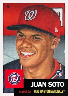 Juan Soto Rookie 2018 Topps Pro Debut #133, Washington Nationals Star! –