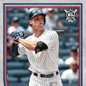 2018 Topps #1 Aaron Judge Baseball Card - Topps All-Star Rookie