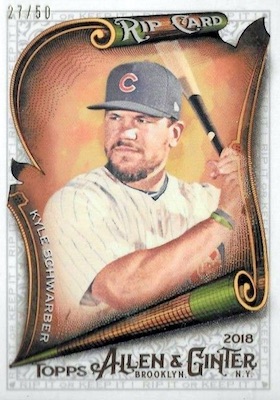 2018 Topps Allen & Ginter Baseball Checklist, Set Info, Boxes 