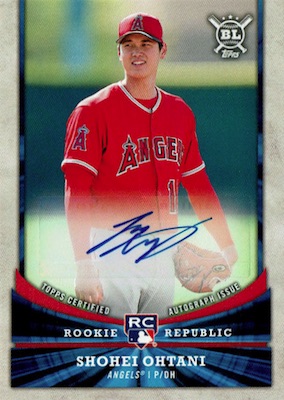 Shohei Ohtani Rookie Cards Checklist, MLB Guide Gallery, Top List